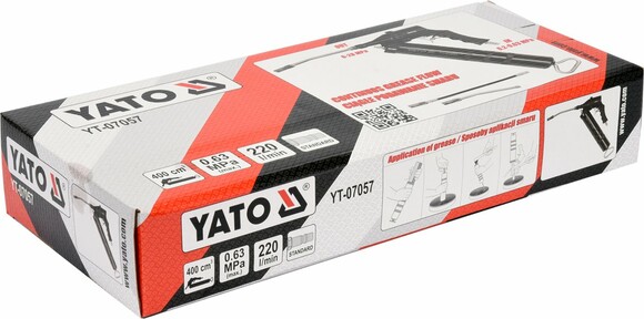 Змащувальних шприц пневматичний Yato YT-07057 фото 2