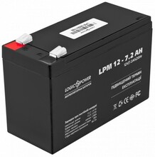 Акумулятор Logicpower AGM LPM 12 - 7,2 AH