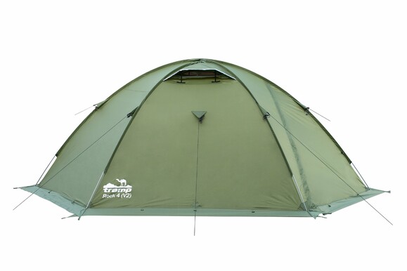 Палатка Tramp ROCK 4 (V2) Зеленая (TRT-029-green) изображение 3