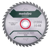 Диск пильний Metabo PrecisionCutClassic 254x30 40WZ 20 гр (628325000)