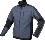 Куртка SoftShell чорно-темно-сіра Yato YT-79541 розмір M