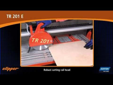 Norton Clipper - TR 201E Rail Tile Saw