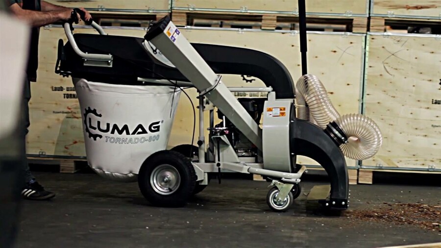 LUMAG GmbH - Laub- und Abfallsauger TORNADO 800