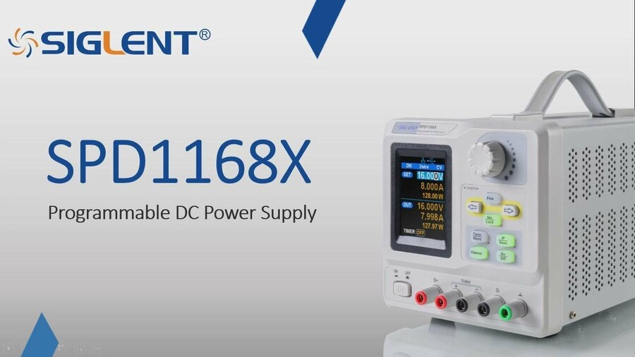 SPD1000X Series Programmable Power Supply--SIGLENT TECHNOLOGIES