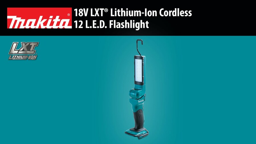 MAKITA 18V LXT® 12 L.E.D. Flashlight (Tool Only) (DML801)