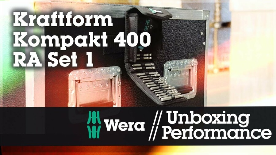 Wera | Kraftform Kompakt 400 RA Set 1 | Performance