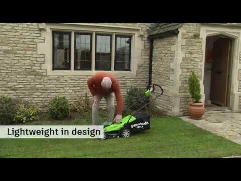 Greenworks 35cm Cordless 40V Lawn Mower