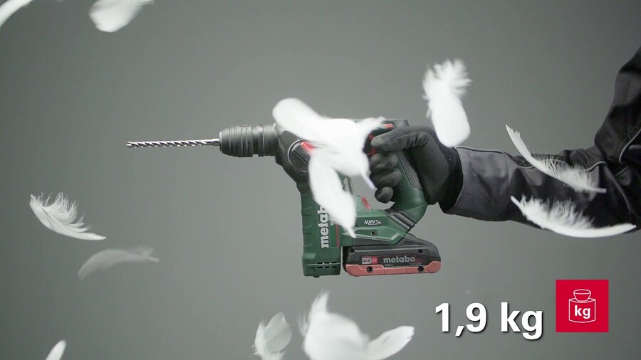 Самий легкий та потужний акумуляторний перфоратор metabo BH 18 LTX BL 16 / PowerMaxx BH 12 BL 16