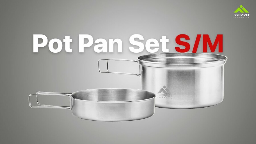 Набір посуду Terra Incognita Pot Pan Set S/M