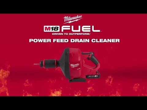 Milwaukee® M18 FUEL™ Power Feed Drain Cleaner