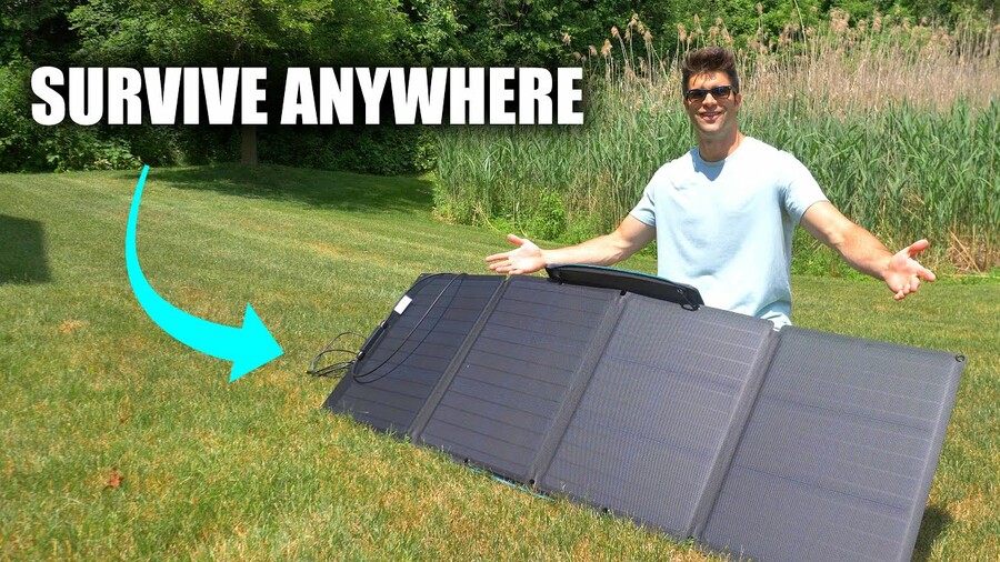 My First Sufficient Solar Panel - EcoFlow 110W Review