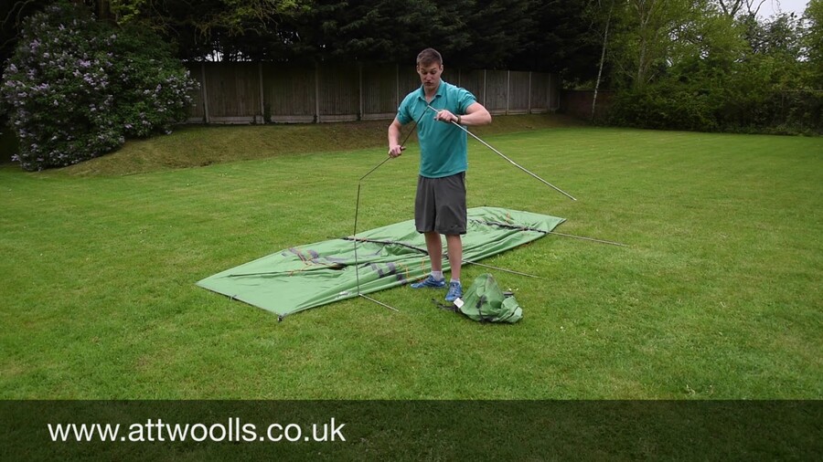 Vango Scafell 300+ Tent Pitching Video