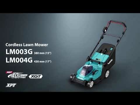 LM003G LM004G  40Vmax XGT Brushless Lawn mower