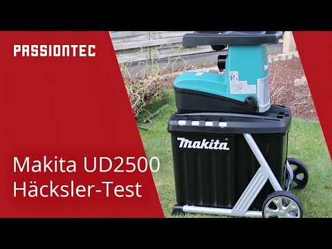 Makita Häcksler UD2500 Test
