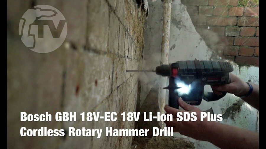 Bosch GBH 18V-EC 18V SDS+ Cordless Rotary Hammer Drill - a Toolstop REVIEW