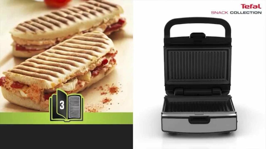 Tefal Snack Collection- przygotowanie Panini i grillowane kanapki