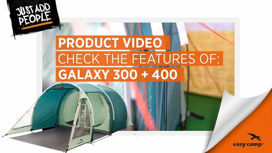 Easy Camp Galaxy 300 and Galaxy 400 Tent (2019) | Just Add People