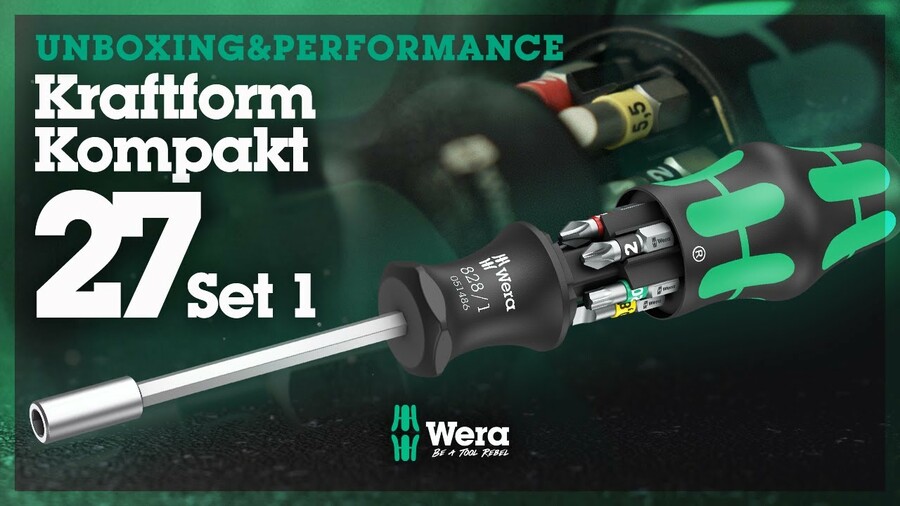 Wera | Kraftform Kompakt 27 Set 1 | Performance
