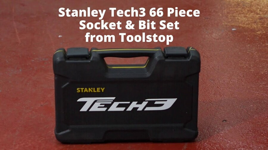 Stanley Tech3 Metric 66 Piece Socket + Bit Set