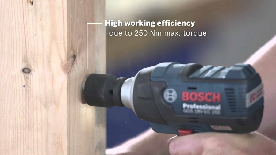 Bosch Cordless Impact Wrench | GDS 18 V-EC 250 Professional