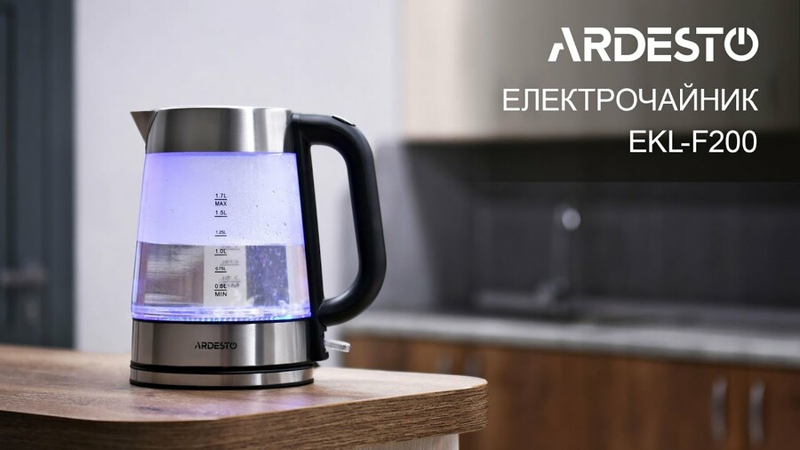 Електрочайник Ardesto EKL-F200