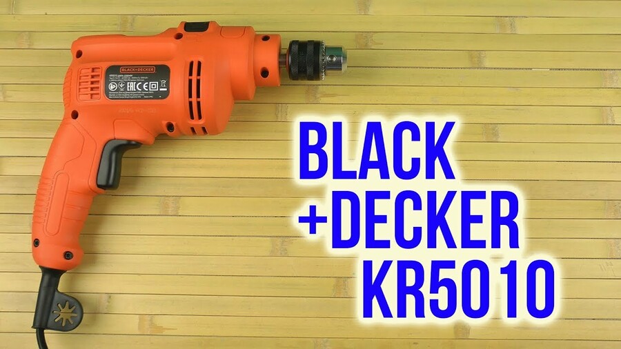Распаковка Black+Decker KR5010
