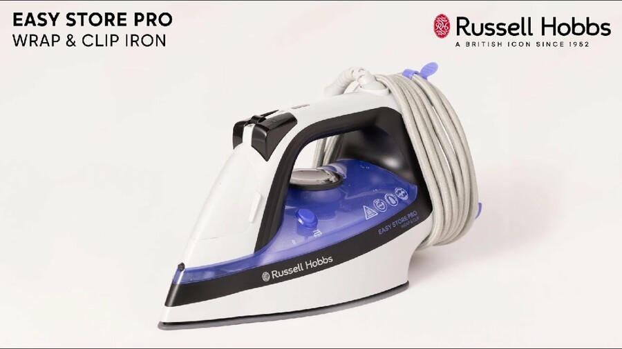 Easy Store Pro Wrap & Clip Iron - 26730 | Russell Hobbs