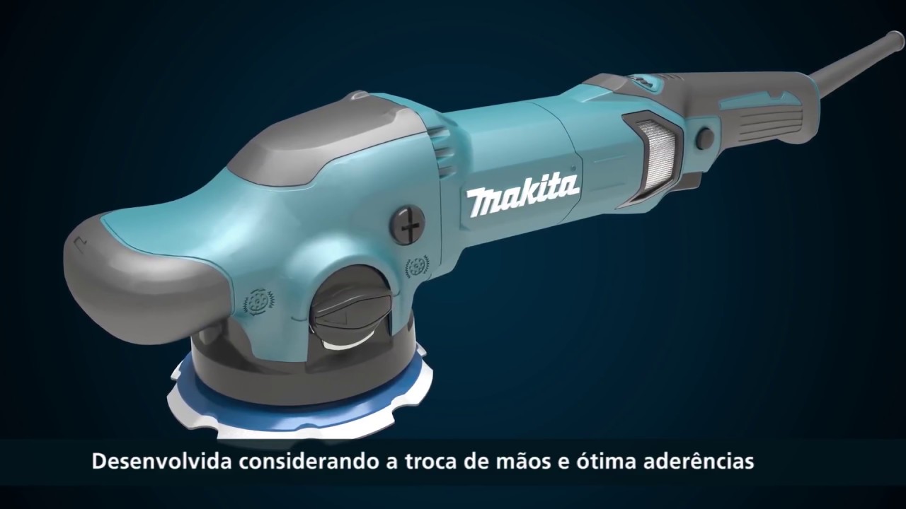 Lixadeira Politriz Roto-Orbital Makita PO6000C